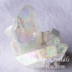 healing properties of angel aura quartz