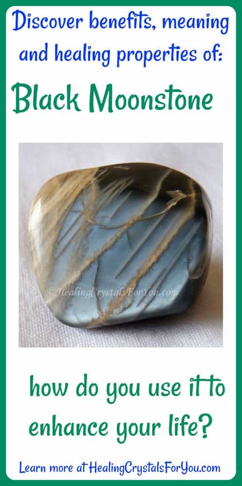 Black on sale moonstone healing