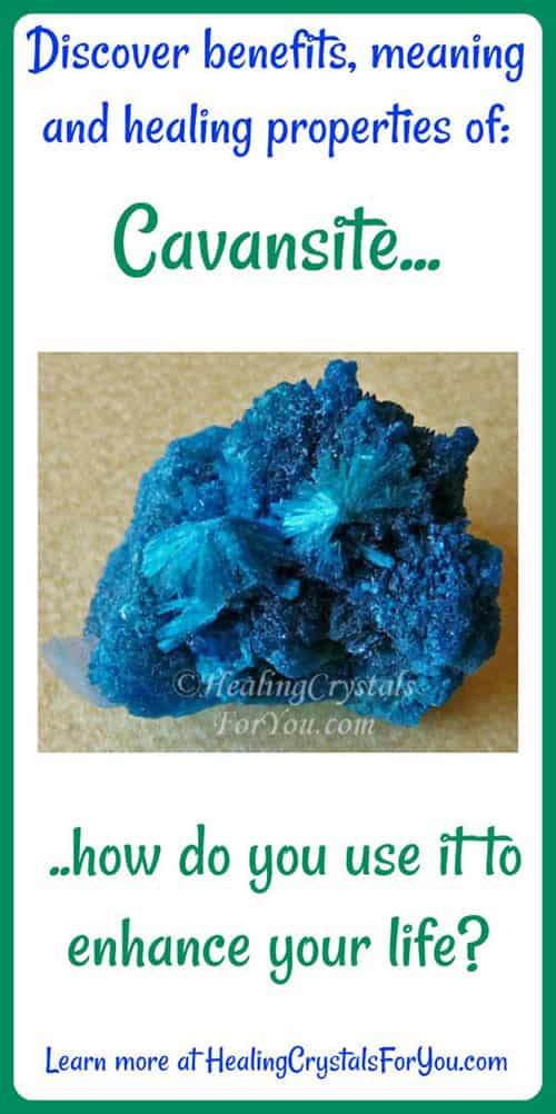 Cavansite 意義、屬性和用途