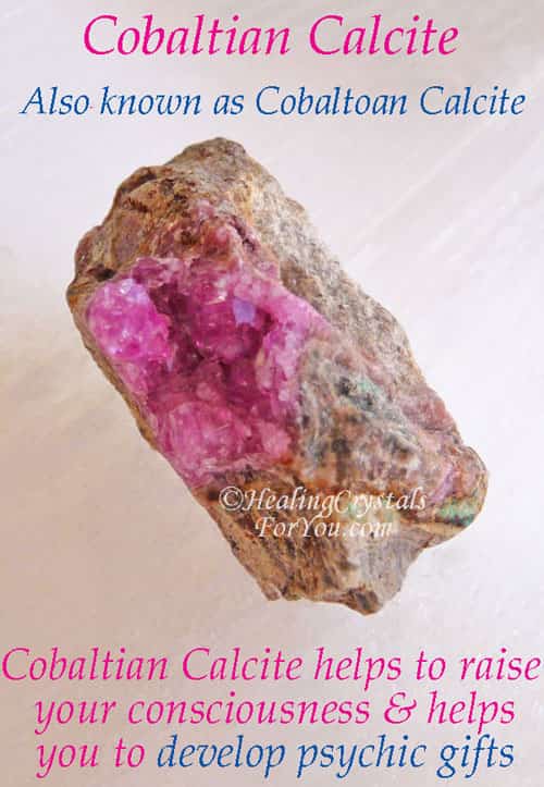 Cobalto Calcite, Cobalto Calcite Meaning