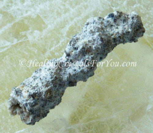 Fulgurite Helps Manifestation Thru The Power Of Lightning 